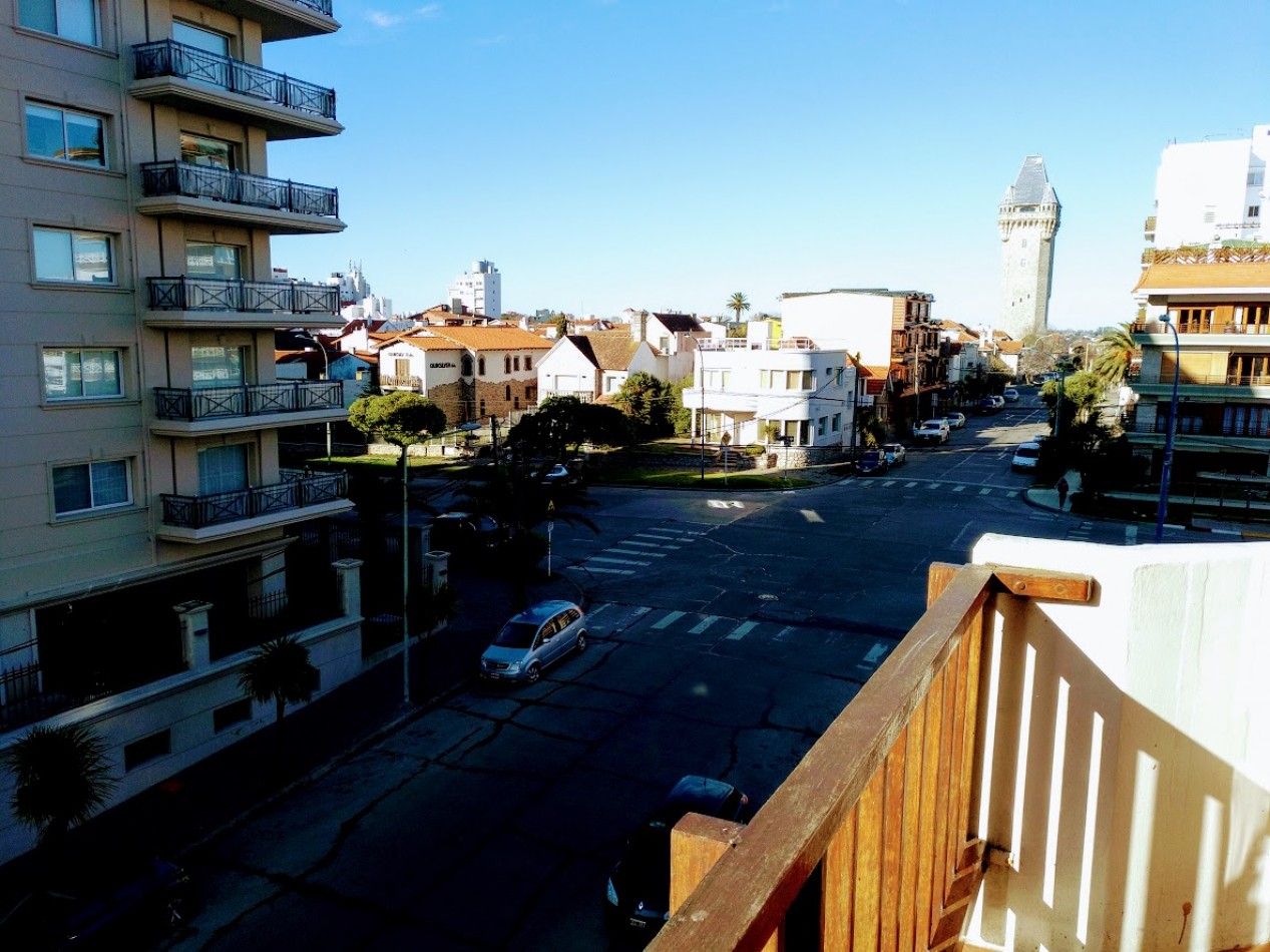 alquiler departamento de dos ambientes vista parcial al mar 