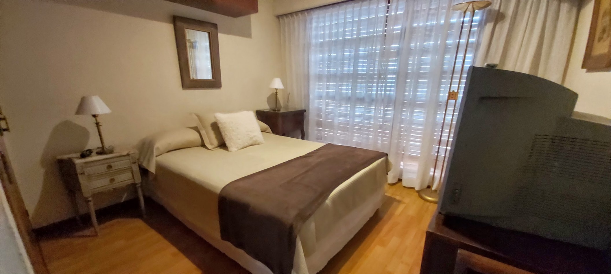 alquiler departamento de dos ambientes vista parcial al mar 