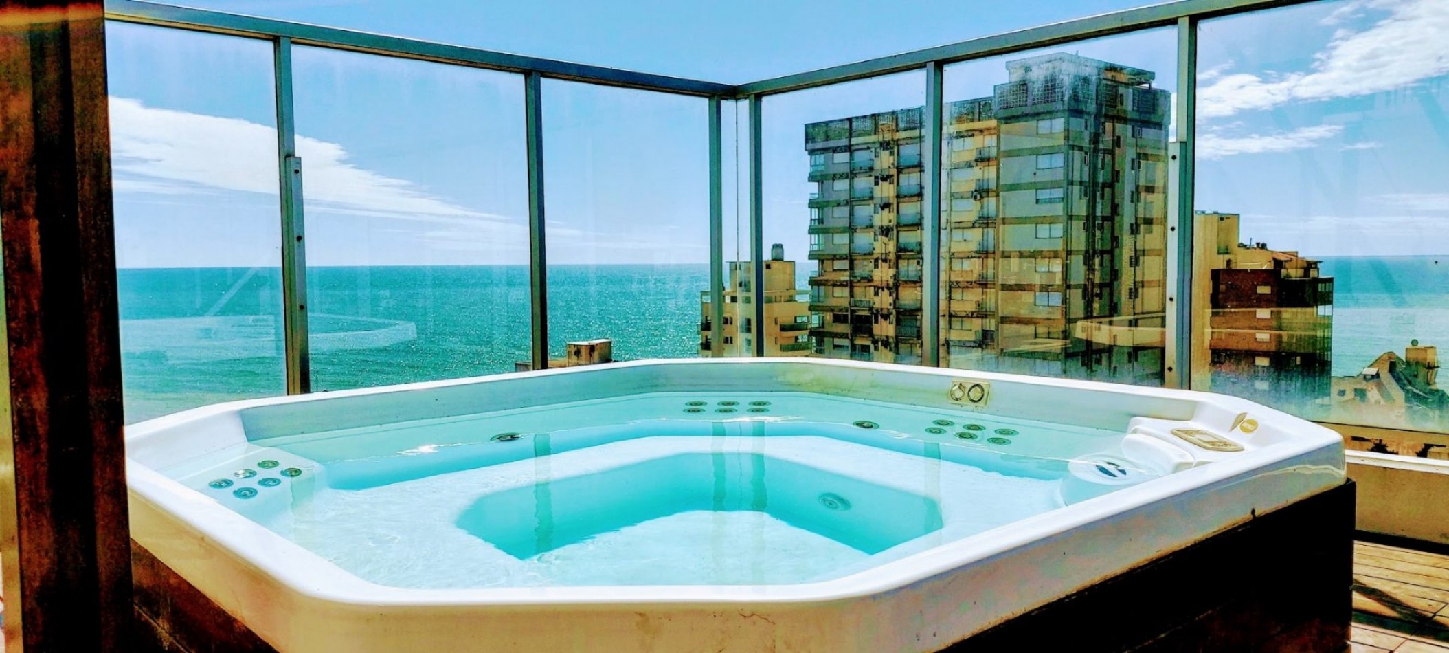 Alquiler departamento semipiso de tres amb en zona stella maris edificio con amenities verano 2027