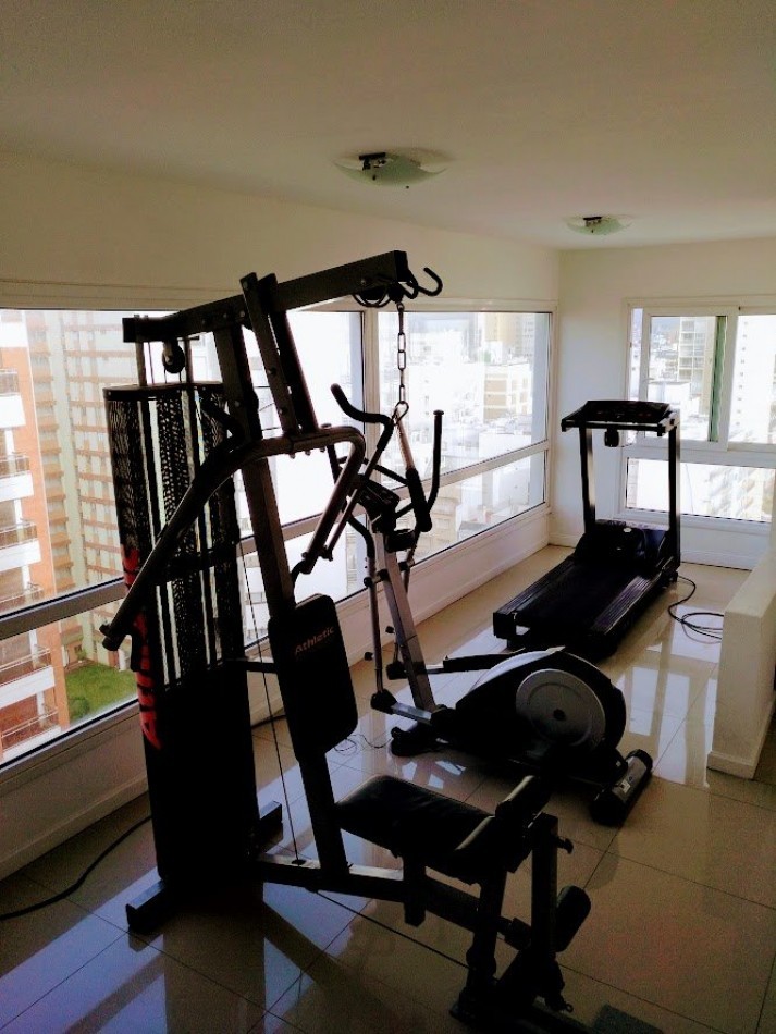 Alquiler departamento semipiso de tres amb en zona stella maris edificio con amenities verano 2027
