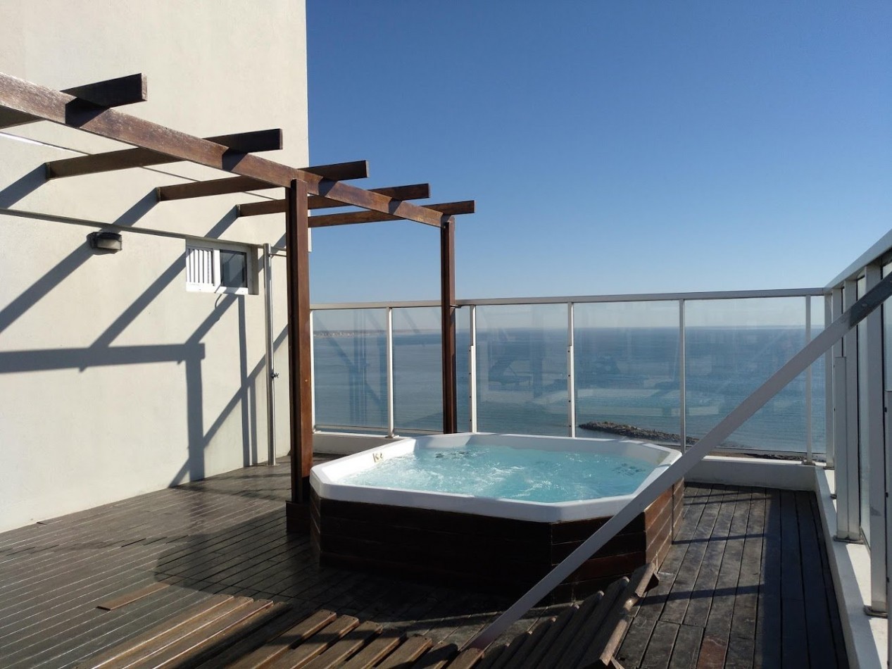 Alquiler departamento semipiso de tres amb en zona stella maris edificio con amenities verano 2027