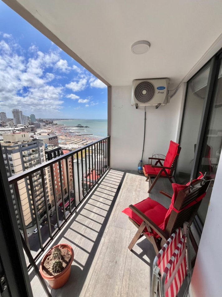VENTA DE DEPARTAMENTO DE TRES AMBIENTES VISTA PANORAMICA CONN BALCON TERRAZA
