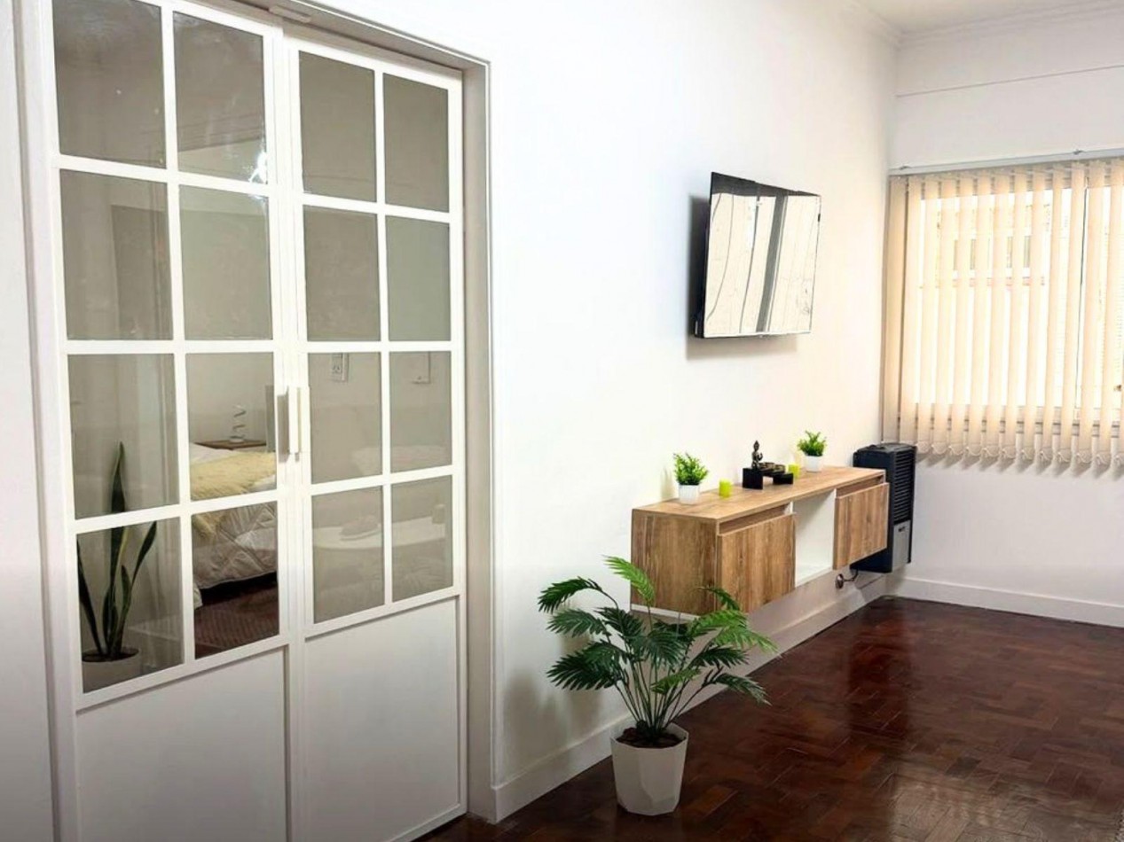 Venta departamento de 3 amb. reciclado, amoblado, Macrocentro, Mar del Plata