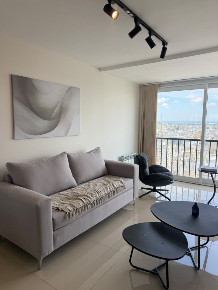 venta de departamento con vista panoramica en el emblematico edificio Cosmos 
