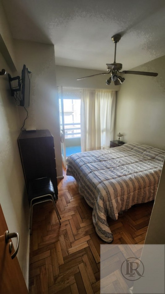 Alquiler 2026 /2027!! departamento de 2 ambientes zona La Perla vista lateral al mar 