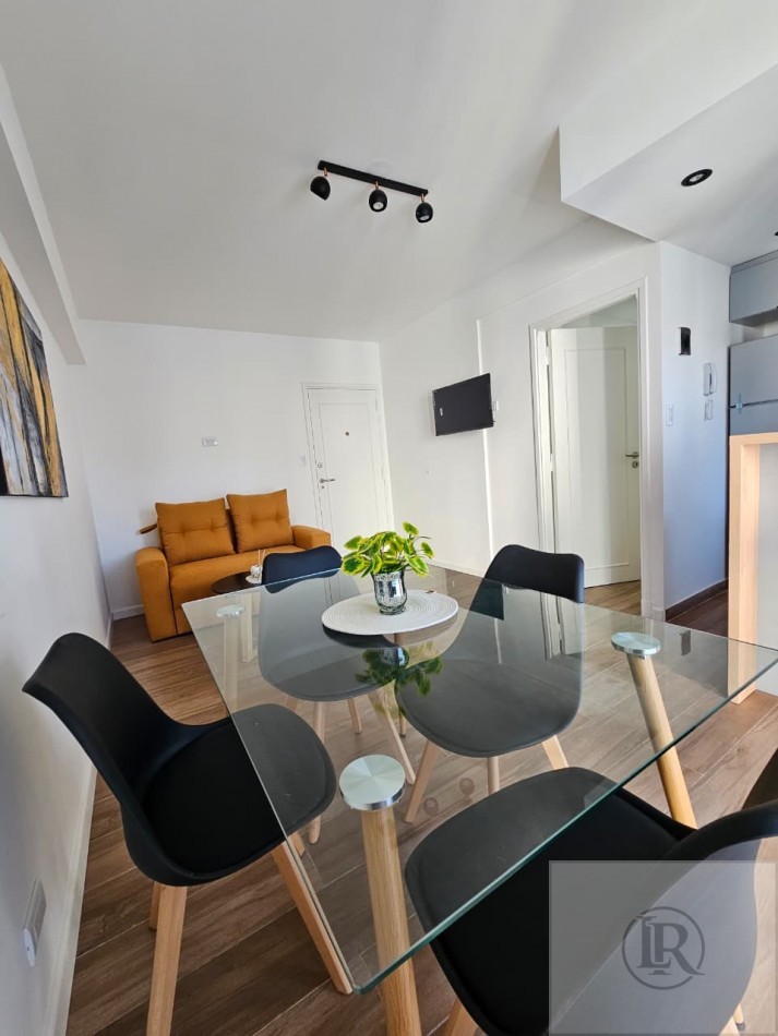 venta departamento dos ambientes al frente con balcon y parrilla 