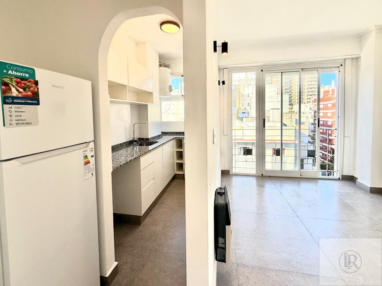 Departamento de 2 amb, a la calle, reciclado, zona Aldrey, Mar del Plata
