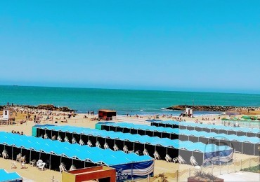 Alquiler 2026 /2027!! departamento de 2 ambientes zona La Perla vista lateral al mar 