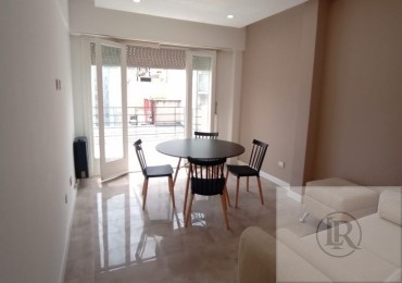 Departamento de 2 Amb c/dependencias con Balcon terraza a la calle, Centro de Mar del Plata